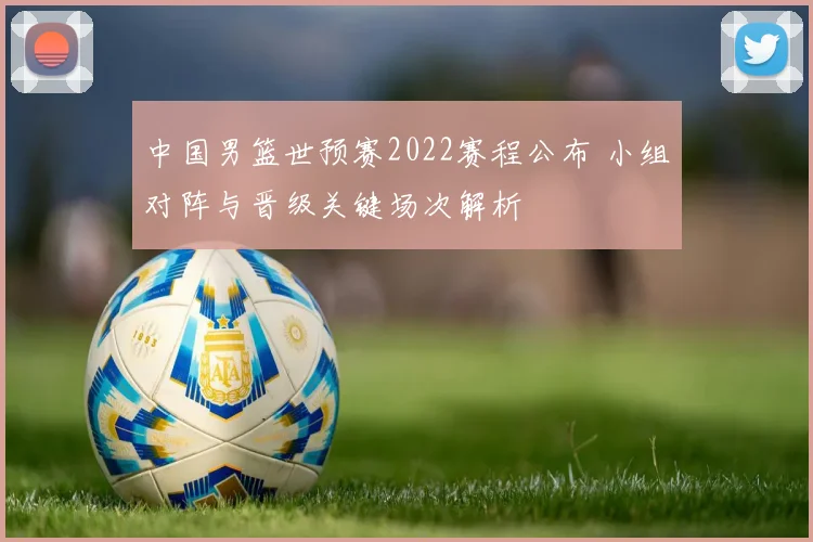 中国男篮世预赛2022赛程公布 小组对阵与晋级关键场次解析